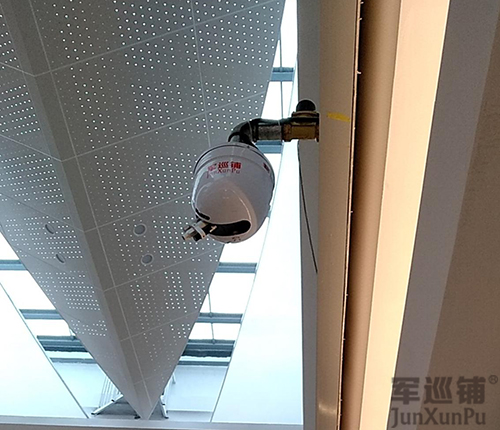 军巡铺消防水炮安装于商场 军巡铺消防水炮安装于商场